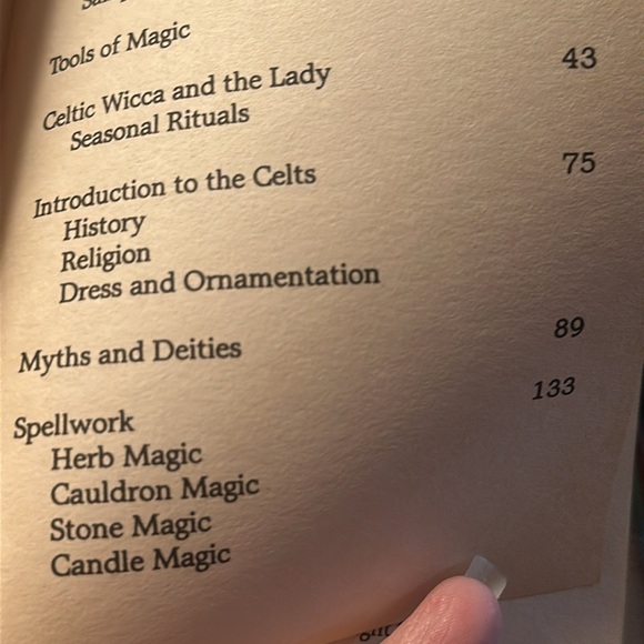 Llewellyn Celtic Magic reference book folklore selfhelp pagan - Picture 4 of 7